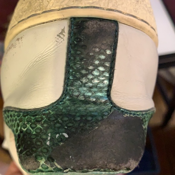 Gucci White snake low Ace sneakers size 9.5 - Picture 9 of 9